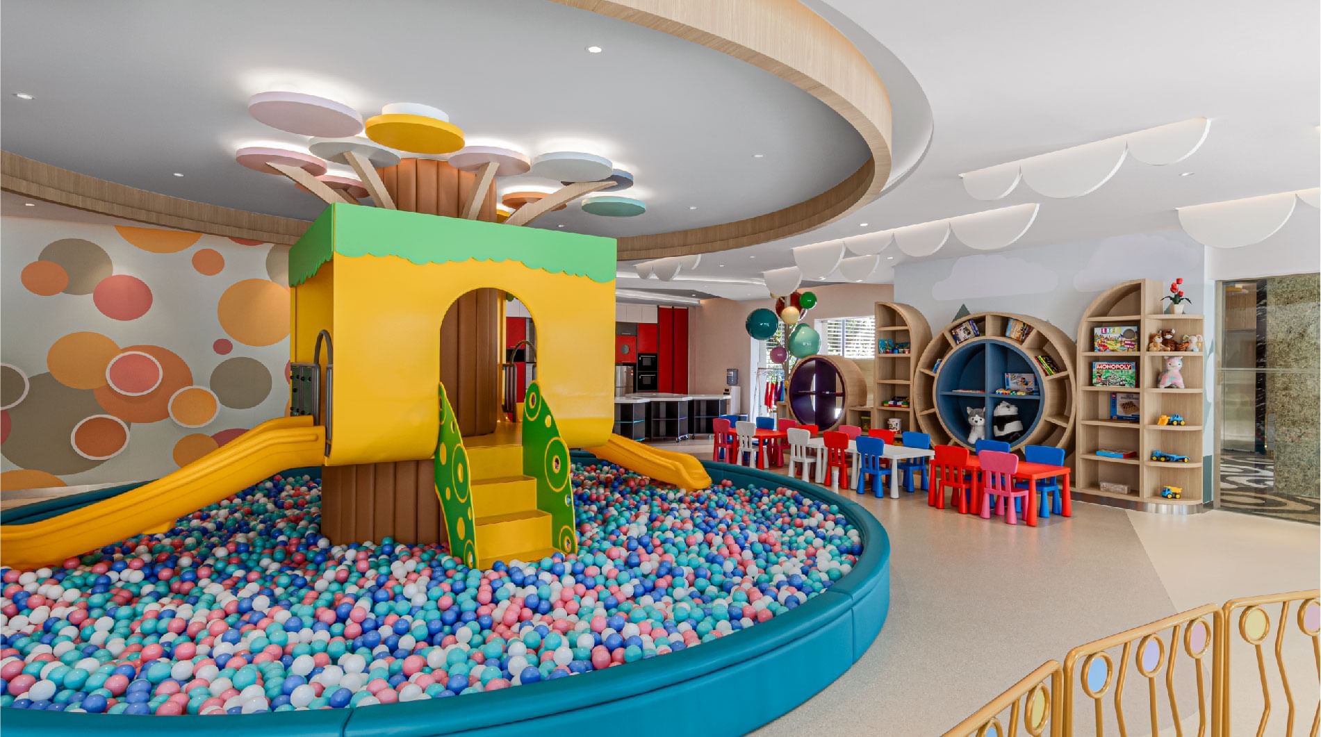 Attractive interior of Wonderland Explorers at Sunway Resort
