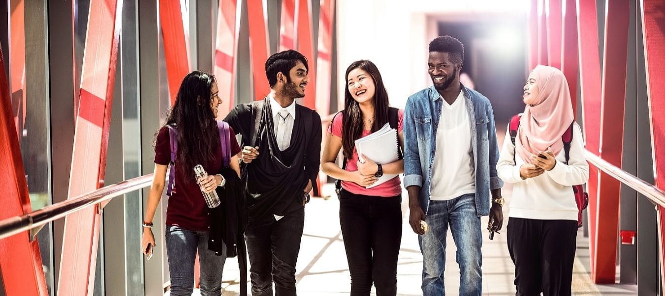 Group of students at Sunway University near Sunway Lagoon Hotel