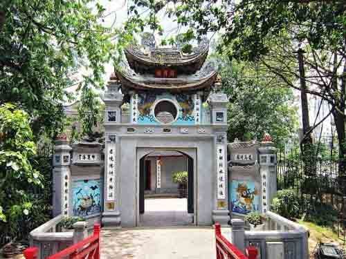 Entrance view of Temple of Literature near Sunway Hotel Hanoi