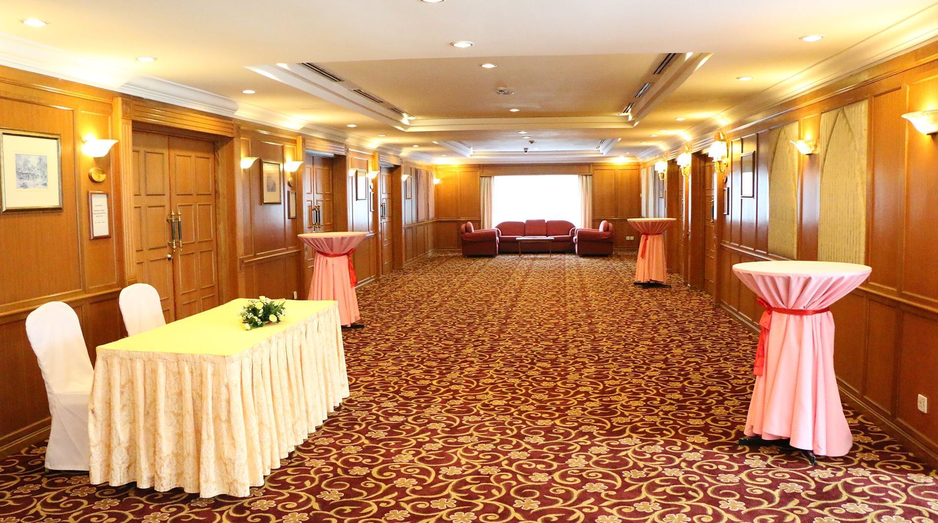 Spacious Hall with a Ball Room arrangement at Sunway Hotel Phnom Penh