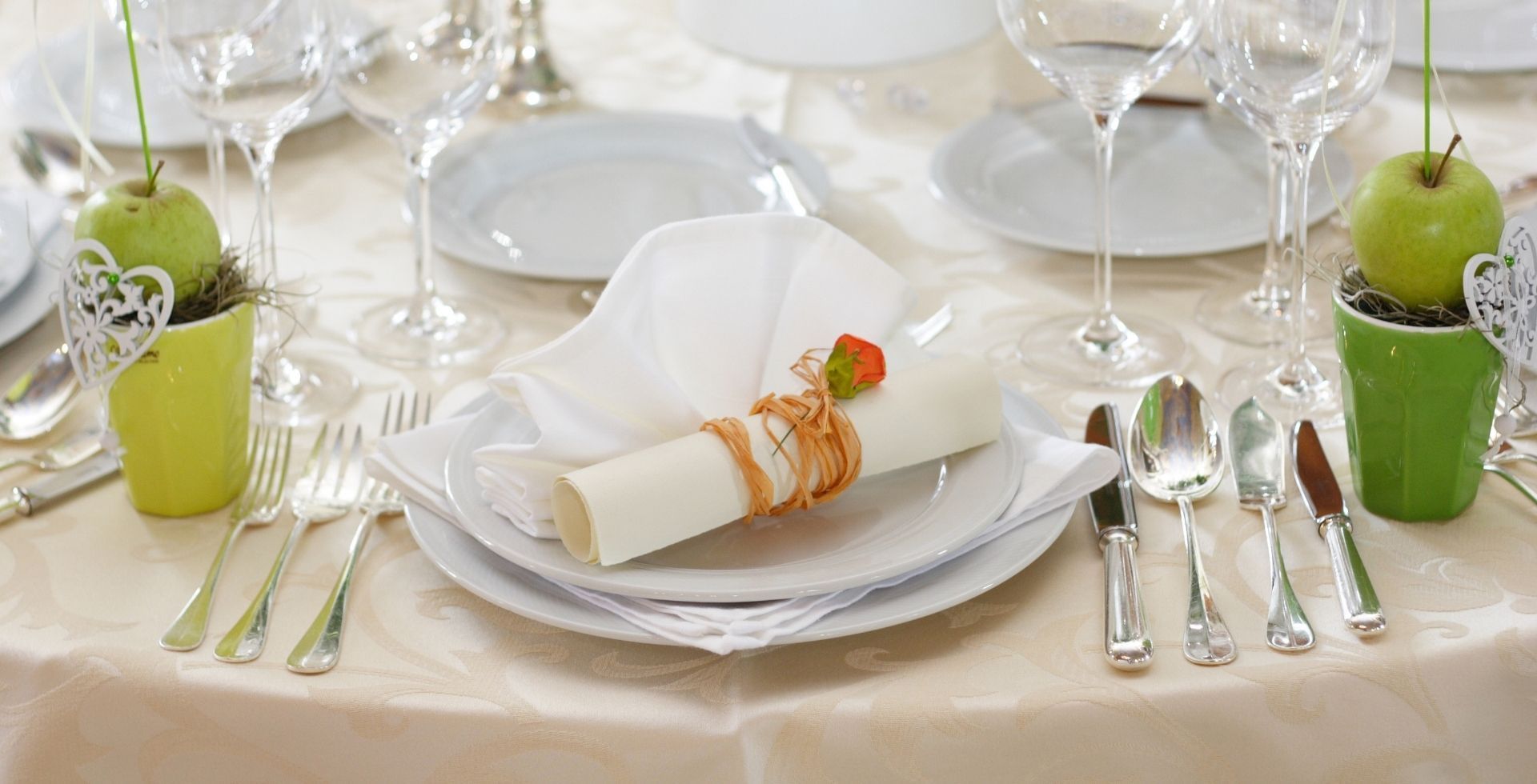 Well-arranged table setting for dining reservations at Sunway Hotel Big Box