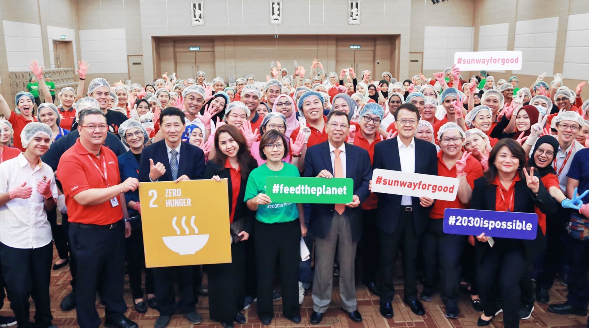 Sunway Group Sustainability campaign at Sunway Hotel Pyramid