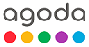The logo of Agoda used at Sunway Putra Hotel