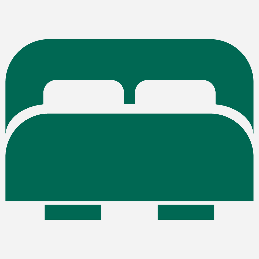 Vector illustration of a Bed used at Sunway Hotel Big Box